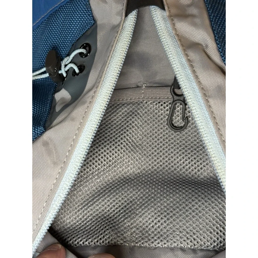 The North Face teal blue